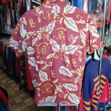 Vintage USC TROJANS NCAA Reyn Spooner Cotton Hawaiian Shirt L