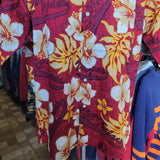 Vintage USC TROJANS NCAA SC Team Trojan Cotton Hawaiian Shirt 2XL