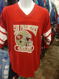 Vintage 80s SAN FRANCISCO 49ERS NFL Logo 7 Inc T-Shirt XL