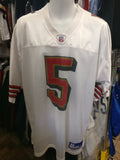 Vintage #5 JEFF GARCIA San Francisco 49ers NFL Reebok Jersey XL