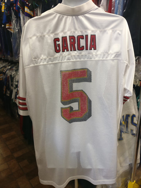 Vintage #5 JEFF GARCIA San Francisco 49ers NFL Reebok Jersey XL – XL3  VINTAGE CLOTHING