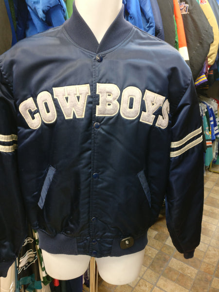 Vintage 80s DALLAS COWBOYS NFL Starter Nylon Jacket L – XL3 VINTAGE CLOTHING