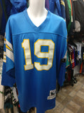 Vtg #19 LANCE ALWORTH San Diego Chargers NFL Mitchell & Ness Jersey 52