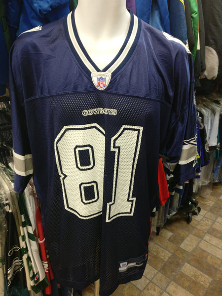 Vtg #81 TERRELL OWENS Dallas Cowboys NFL Reebok Jersey L (Deadstock)