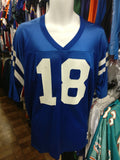 Vintage #18 PEYTON MANNING Indianapolis Colts NFL Champion Jersey 44