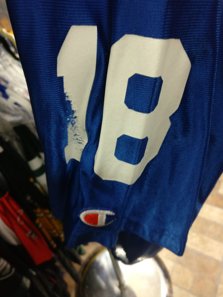 Vintage #18 PEYTON MANNING Indianapolis Colts NFL Champion Jersey 44 – XL3  VINTAGE CLOTHING