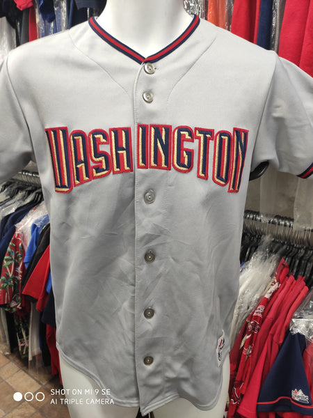 Vintage #47 GIO GONZALEZ Washington Nationals MLB Majestic Jersey YL – XL3  VINTAGE CLOTHING
