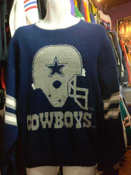Vintage 90s DALLAS COWBOYS NFL Barrel Sweater L – XL3 VINTAGE CLOTHING