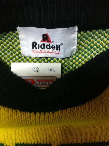 Vintage 90s GREEN BAY PACKERS NFL Riddell Sweater XL