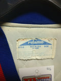 Vintage 80s NEW YORK RANGERS NHL Back Patch Pyramid Nylon Jacket L - #XL3VintageClothing