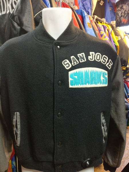 San jose sharks outlet letterman jacket