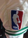 Vintage 80s BOSTON CELTICS NBA White Starter Nylon Jacket M - #XL3VintageClothing