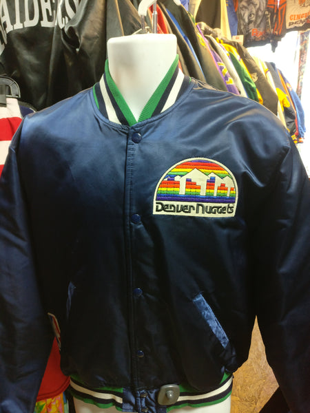 Vintage 80s DENVER NUGGETS NBA Starter Nylon Jacket L - #XL3VintageClothing