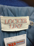 Vintage 80s DETROIT PISTONS Back Patch NBA Locker Line Nylon Jacket L - #XL3VintageClothing