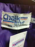 Vintage 80s UTAH JAZZ NBA Chalk Line Back Patch Jacket S - #XL3VintageClothing