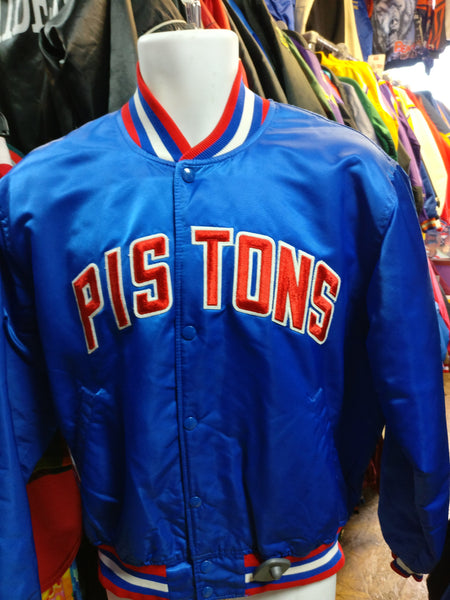 Detroit Pistons Logo Starters Jacket