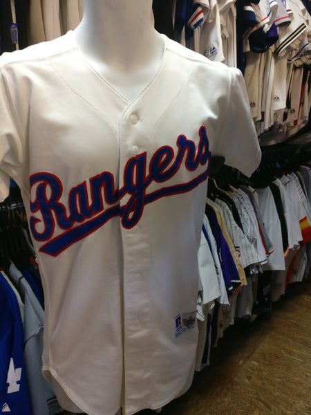 Vintage 80s TEXAS RANGERS MLB Russell Athletic Authentic Jersey 36
