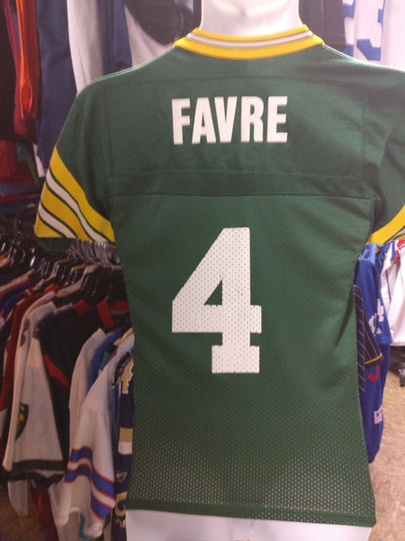 Vintage #4 BRETT FAVRE Green Bay Packers NFL Champion Jersey 6-8 – XL3 VINTAGE  CLOTHING