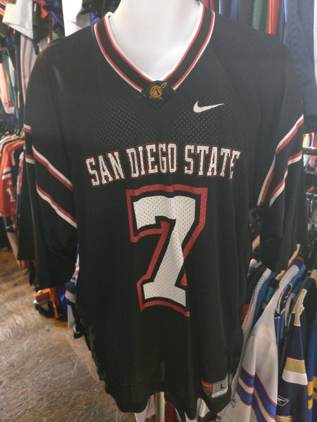 Vintage #7 SAN DIEGO STATE AZTECS NCAA Nike Jersey L – XL3 VINTAGE CLOTHING