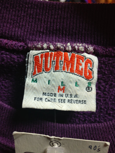 Vintage 90s ANAHEIM MIGHTY DUCKS NHL Nutmeg Sweatshirt M