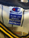 Vtg #44 AUSTIN CROSHERE Indiana Pacers Pinstripe Champion Jersey 18-20 - #XL3VintageClothing