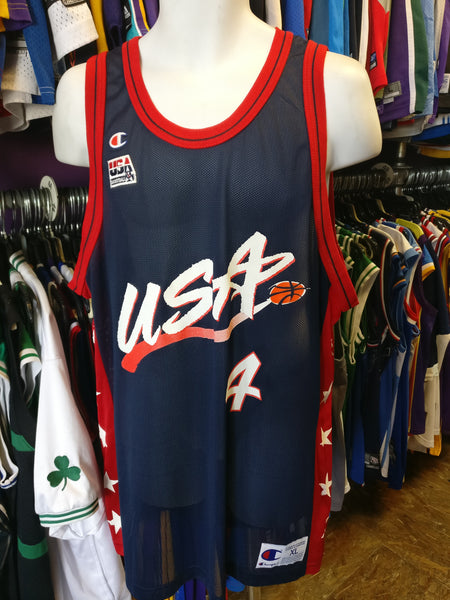 1996 Charles Barkley Dream Team III USA Olympic Champion NBA Jersey Size 48  XL – Rare VNTG