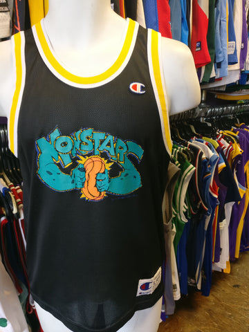 Vintage #0 MONSTARS Tune Squad Space Jam Jersey 14-16 - #XL3VintageClothing