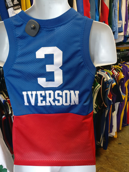 Vintage Nike Allen Iverson Philadelphia 76ers Jersey NBA 