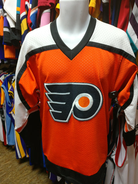 Vintage Philadelphia Flyers Hockey Jersey Youth LARGE 80s 