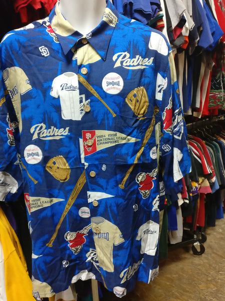 Vintage T-shirt San Diego Padres 1998 Sz XL MLB League Champs 
