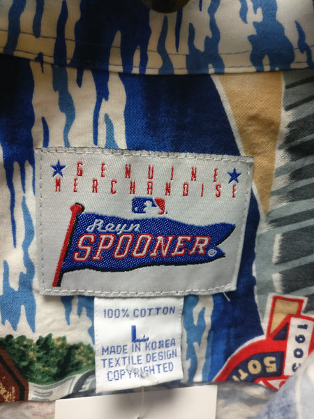 New York Yankees Reyn Spooner Logo Straw Hat