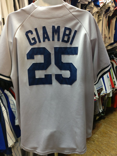 Vintage #25 JASON GIAMBI New York Yankees MLB Majestic Jersey XL – XL3  VINTAGE CLOTHING