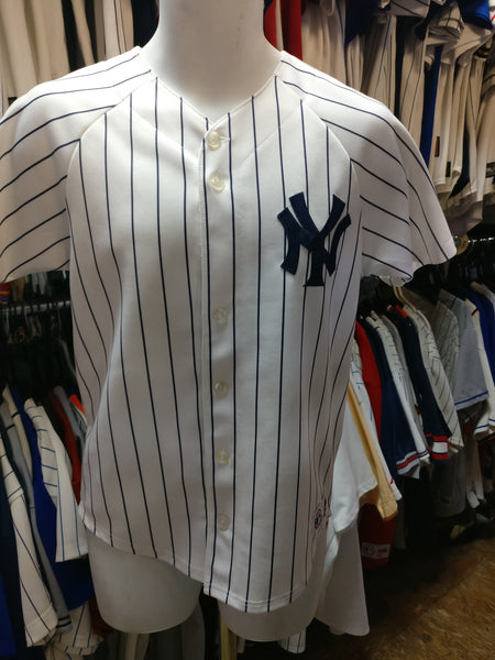 Vintage #41 RANDY JOHNSON New York Yankees MLB Majestic Jersey YL