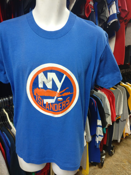 90s New York Islanders Vintage NHL Hockey Jersey Cotton Blend 
