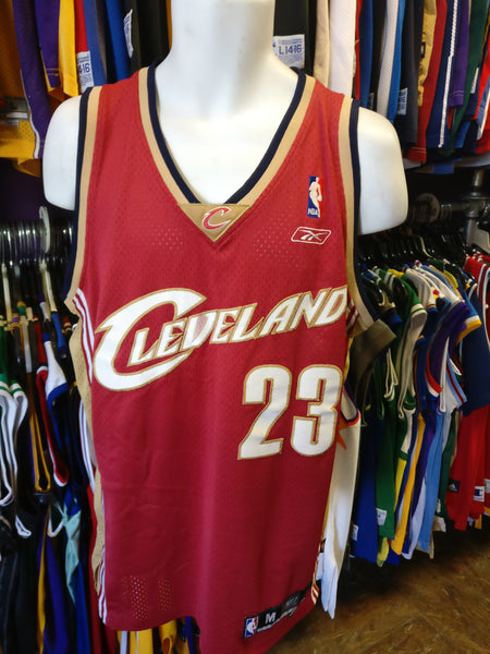 2003-06 CLEVELAND CAVALIERS JAMES #23 REEBOK JERSEY (HOME) 3XL - Classic  American Sports
