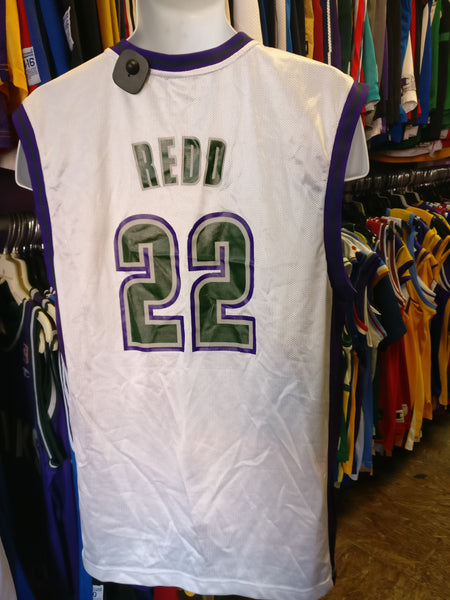 Vintage #22 MICHAEL REDD Milwaukee Bucks NBA Reebok jersey M – XL3