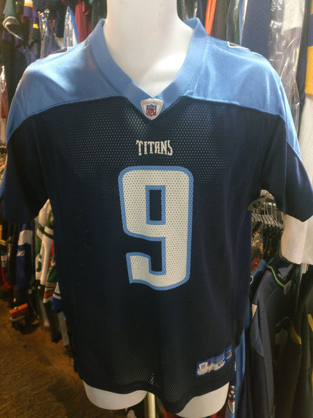 1999 Steve McNair Tennessee Titans Reebok NFL Jersey Size Large