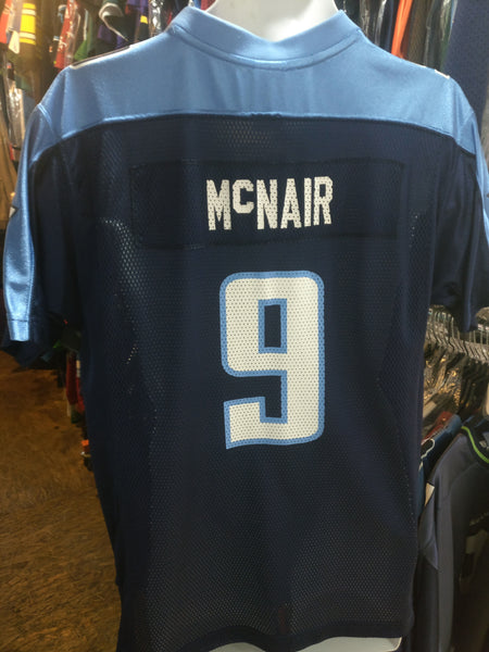 1999 Steve McNair Tennessee Titans Reebok NFL Jersey Size Large