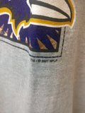 Vtg'01 BALTIMORE RAVENS AFC Champs NFL Lee Sport T-Shirt XL (Deadstock