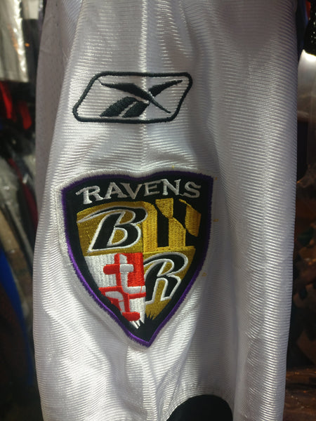 Joe Flacco Ravens on Field Reebok Jersey Size 52