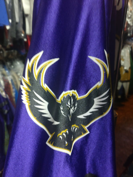 purple and gold ravens jersey