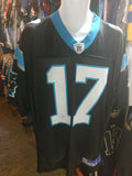 Vintage #17 JAKE DELHOMME Carolina Panthers NFL Reebok Jersey M