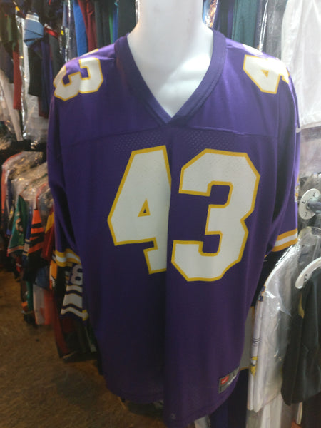 Vintage #43 HALVORSON Minnesota Vikings NFL Nike Jersey L – XL3 VINTAGE  CLOTHING