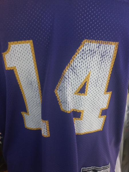 Vintage #14 BRAD JOHNSON Minnesota Vikings NFL Starter Jersey YL – XL3  VINTAGE CLOTHING