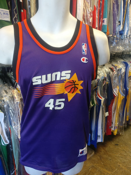 Vintage #45 AC GREEN Phoenix Suns NBA Champion Jersey 18-20 (Rare