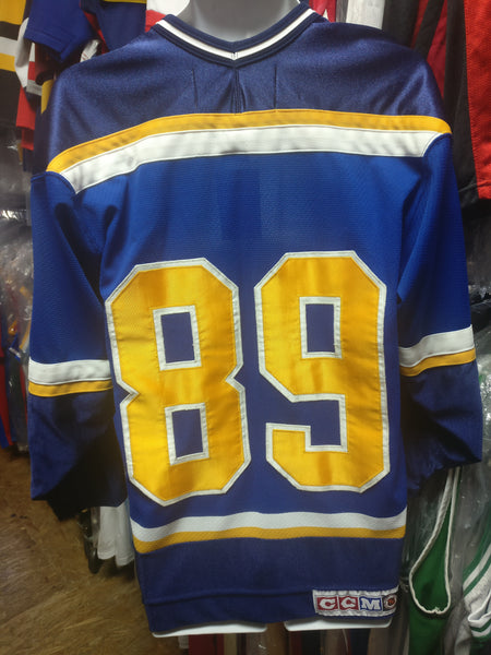 Vintage ST LOUIS BLUES NHL CCM Jersey M (Signed) – XL3 VINTAGE CLOTHING