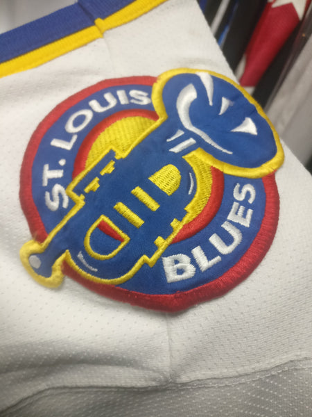 Vintage St. Louis Blue Starter NHL Hockey Fitted - Depop