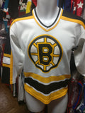 Vintage #19 JOE THORTHON Boston Bruins NHL CCM Jersey YM