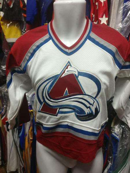 Vintage COLORADO AVALANCHE NHL CCM Jersey YM – XL3 VINTAGE CLOTHING