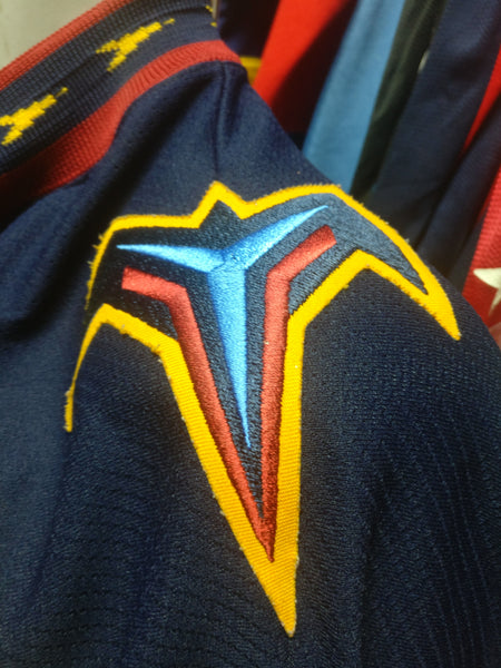 Vintage Atlanta Thrashers CCM Youth Size Small NHL Away Jersey See Pictures